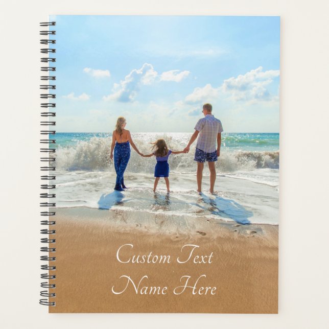 Personalisierter Foto-Planer mit benutzerdefiniert Planer (Vorderseite)