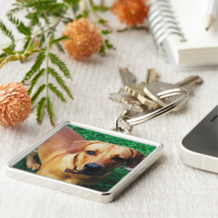 Personalisierter Foto-Rahmen-Schlüsselanhänger Schlüsselanhänger