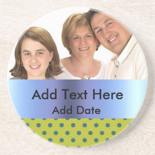 Personalisierter Foto-Sandstein-Untersetzer Untersetzer