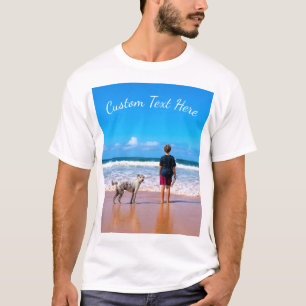 Personalisierter Foto-T - Shirt mit benutzerdefini