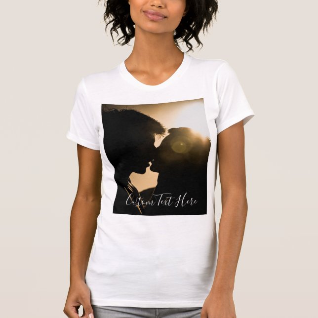 Personalisierter Foto-T - Shirt mit benutzerdefini (Vorderseite)
