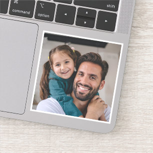 Personalisierter Foto-Upload wasserdichter Vinyl-A Aufkleber
