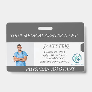 Personalisierter Fotoausweis für Krankenhausmitarb Ausweis