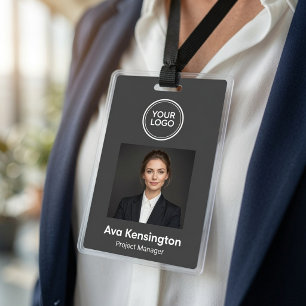Personalisierter Fotoausweis mit individuellem Log Ausweis