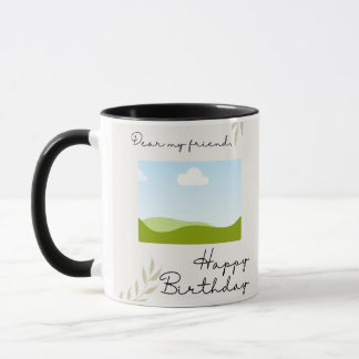 Personalisierter Fotobecher - Individuelles Geburt Tasse