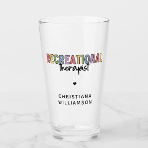 Personalisierter Freizeittherapeut Glas