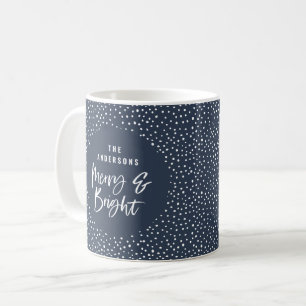 Personalisierter Froh & Heller Familienname Kaffeetasse