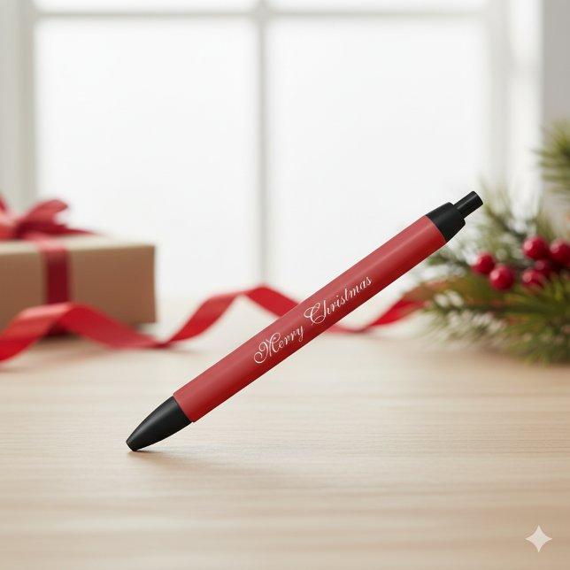 Personalisierter Frohe Weihnachten Textmarker für  Kugelschreiber (Von Creator hochgeladen)