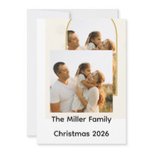 Personalisierter fröhlicher Familien-Weihnachtsbog
