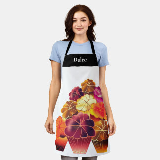 Personalisierter, frostiger Muffin Schürze