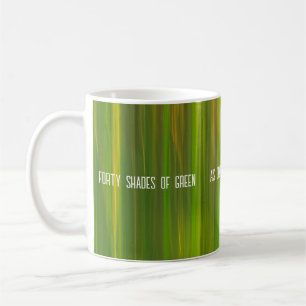 Personalisierter Frühling Grün zeigt Motive Fotogr Kaffeetasse