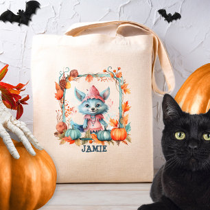 Personalisierter Fuchs-Süßigkeiten-Sammel-Tasche f Tragetasche