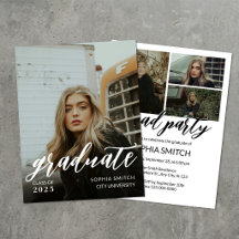 Personalisierter Full Foto Abschluss