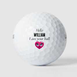 Personalisierter Funny Jost Lost Golf Balls Golfball
