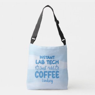 Personalisierter Funny Labrador Techniker/Phleboto Tragetaschen Mit Langen Trägern