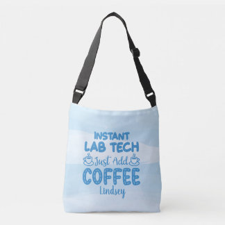 Personalisierter Funny Labrador Techniker/Phleboto Tragetaschen Mit Langen Trägern