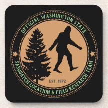 Personalisierter Funny Sasquatch Standort und Fors