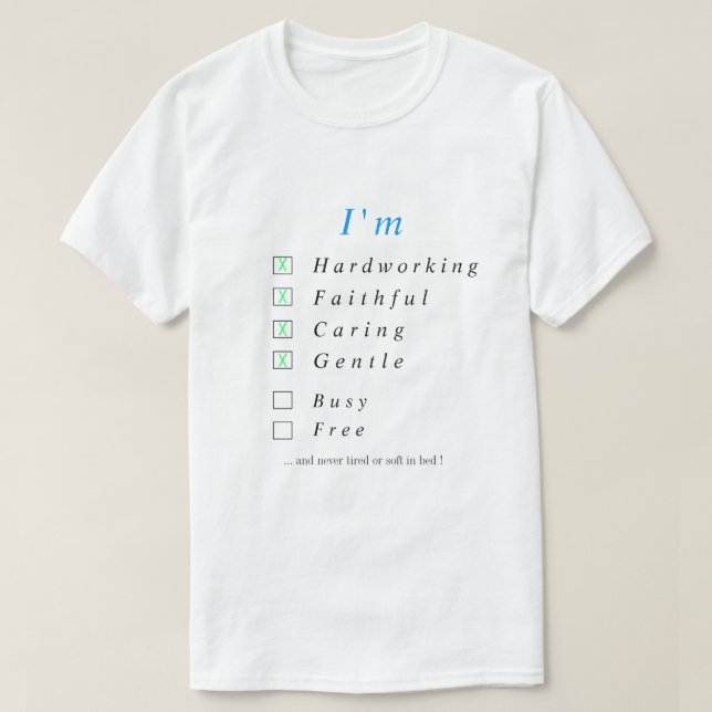 Personalisierter Funny T - Shirt - Status hinzufüg (Design vorne)
