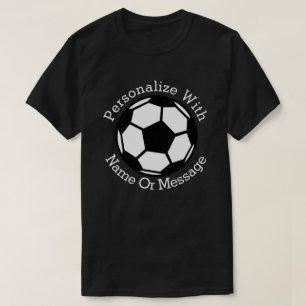 PERSONALISIERTER Fußball-Ball T-Shirt
