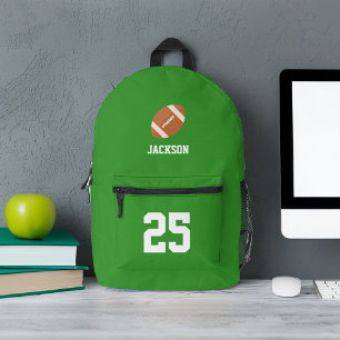 Personalisierter Fußball Bedruckter Rucksack