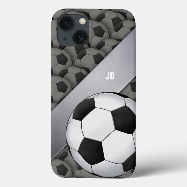 Personalisierter Fußball Case-Mate iPhone Hülle (Rückseite)