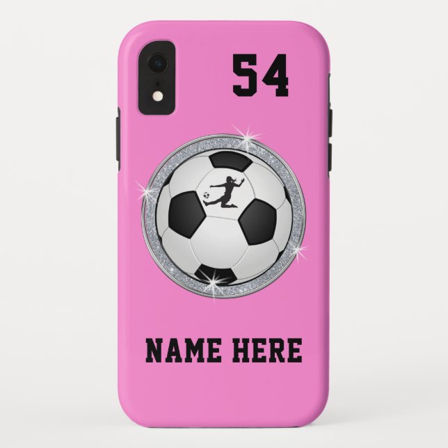 Personalisierter Fußball iPhone Fall, älter zu Case-Mate iPhone Hülle (Rückseite)