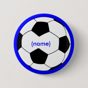 Personalisierter Fußball-Knopf Button