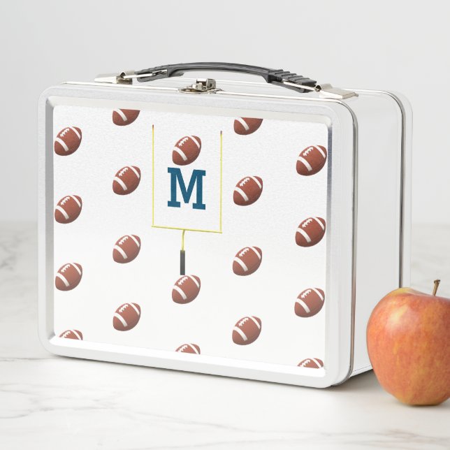 Personalisierter Fußball Metall Brotdose (Beispiel)