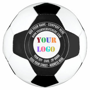 Personalisierter Fußball mit individuellem Logo-Te