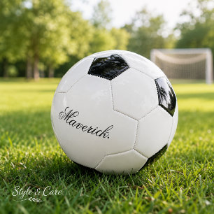 Personalisierter Fußball mit individuellem Namen f