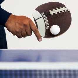 Personalisierter Fußball Tischtennis Schläger
