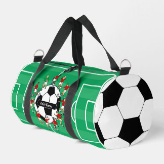 Personalisierter Fußball und Spieler Duffle Bag