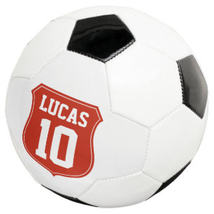 Personalisierter Fußballball mit Jersey Nummer ode Fußball