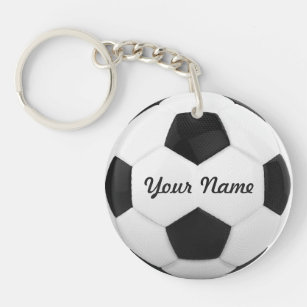 Personalisierter Fußballball-Name Sport Schlüsselanhänger