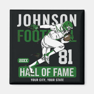 Personalisierter Fußballspieler Magnet