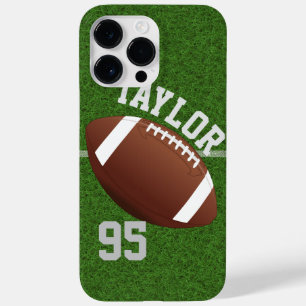 Personalisierter Fußballspieler Name und Nummer Case-Mate iPhone 14 Pro Max Hülle
