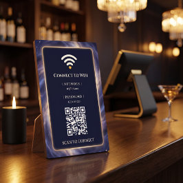 Personalisierter Galaxy-Goldrahmen-Wifi Fotoplatte