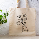 Personalisierter Geburtmonat Blume Februar Boho Tragetasche<br><div class="desc">Ein wunderschönes,  modernes botanisches Bouquet violetter Blume steht für den Geburtsmonat im Februar. Das ideale Geschenk,  um Ihre Lieblingsperson lassen,  wissen,  wie viel Ihnen wichtig ist. Ideal für jeden Anlaß,  Geburtstage,  beste Freunde,  Muttertag,  Brautjunggeschenk,  Trauzeugin,  junge Mutter und vieles mehr! Einfach Personalisiert mit Ihrer Namenswahl.</div>