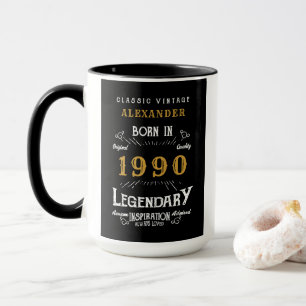 Personalisierter Geburtstag 1990 Entwerfen Sie Ihr Tasse