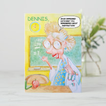 Personalisierter Geburtstag Danke Karte