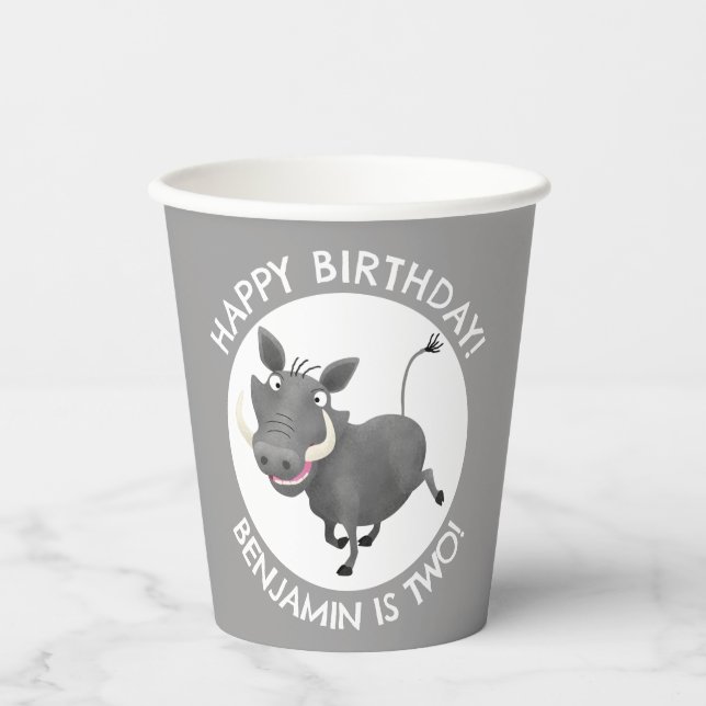 Personalisierter Geburtstag der Sonnenkünstlerin Pappbecher (Vorderseite)
