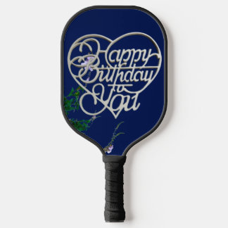 Personalisierter Geburtstag für Sie Pickleball Pad Pickleball Schläger