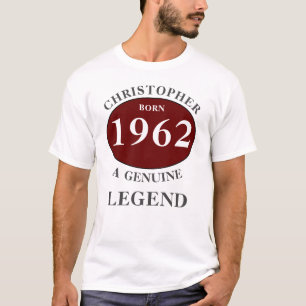 Personalisierter Geburtstag, Jahr des Geborenen Ma T-Shirt