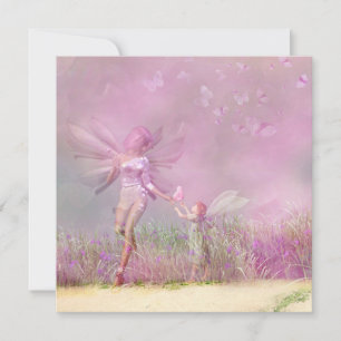 Personalisierter Geburtstag Moderne Girly Pink Fai