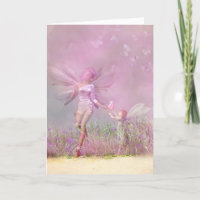 Personalisierter Geburtstag Moderne Girly Pink Fai