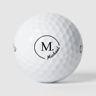 Personalisierter Geburtstag zum Vatertag mit persö Golfball