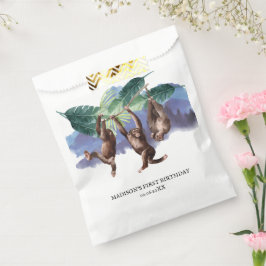 Personalisierter Geburtstagsaffe Geschenktütchen