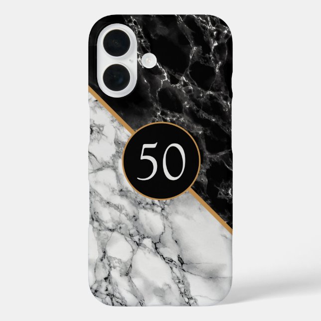 Personalisierter Geburtstagsgeschenk iPhone Case (Rückseite)