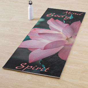 Personalisierter Geist Geist Lotus Yoga Mat Yogamatte