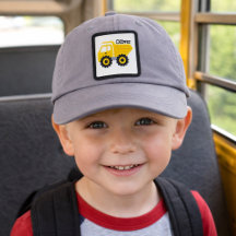 Personalisierter gelber Kinder-Muldenkipper
